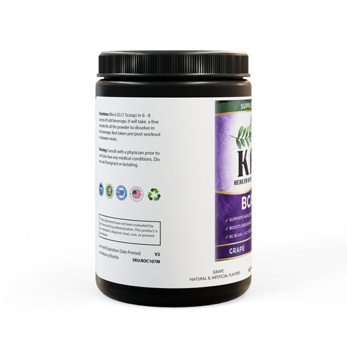 BCAA Supplement, Grape (325g, 11.46oz, 50 servings)