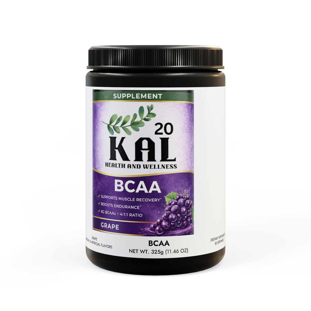 BCAA Supplement, Grape (325g, 11.46oz, 50 servings)